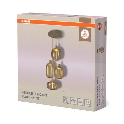 Osram - Καλώδιο τροφοδοσίας για NEEDLE PENDANT 4xE27/25W/230V μπεζ