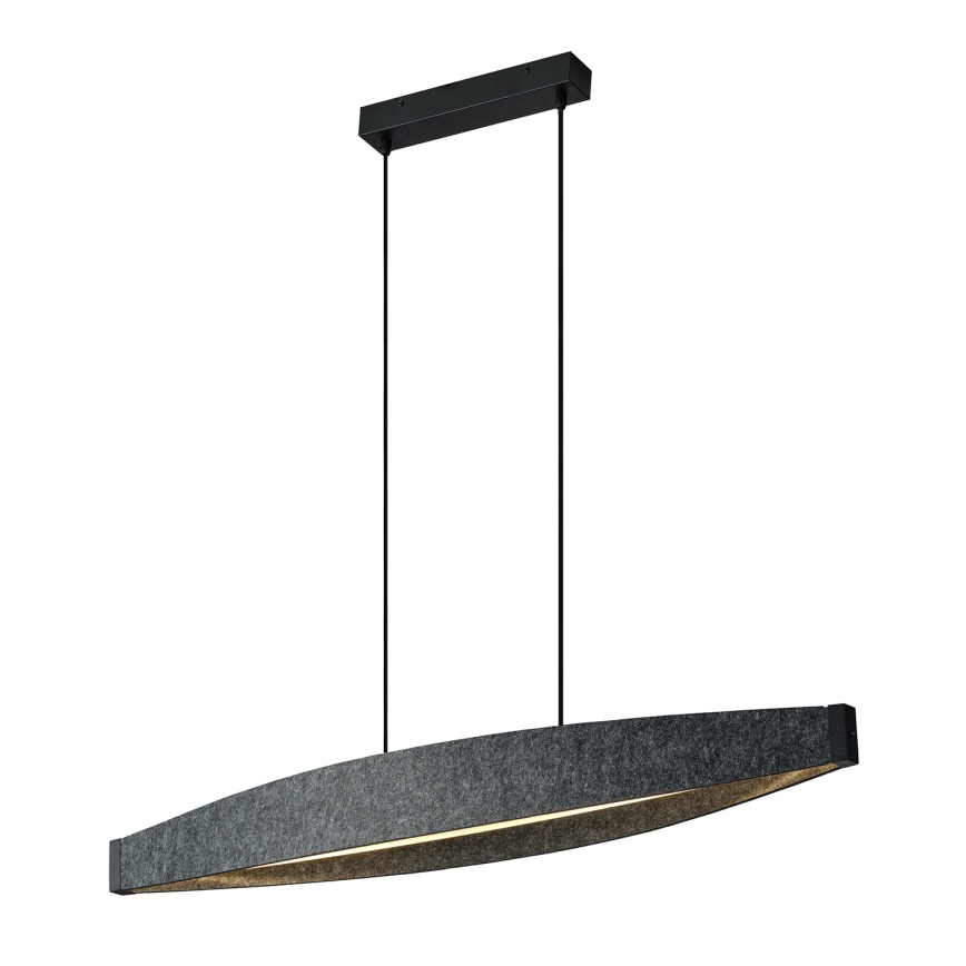 Osram - Κρεμαστό φωτιστικό LED με καλώδιο DECOR FLAT LED/23W/230V γκρι