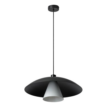 Osram - Κρεμαστό φωτιστικό με καλώδιο DECOR FLYING MUSHROOM 1xE27/25W/230V Ø 50 cm μαύρο