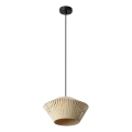 Osram - Κρεμαστό φωτιστικό με καλώδιο DECOR STRIPES 1xE27/10W/230V Ø 30,5 εκ. μπεζ
