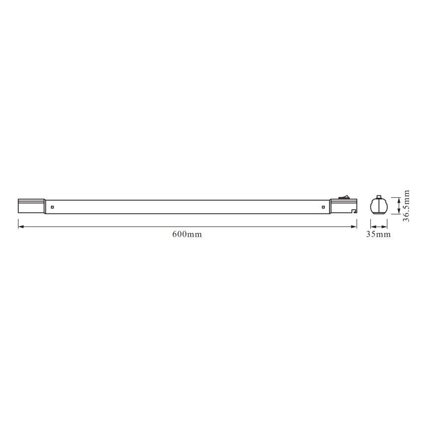 Osram - LED φωτιστικό κάτω ντουλαπιού TUBEKIT LED/8,9W/230V 4000K 60 cm λευκό