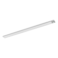 Osram - LED φωτιστικό κάτω ντουλαπιού με αισθητήρα κίνησης και λυκόφωτος LINEAR LED/4W/3,7V 1500 mAh 3000/4000/6500K 60 cm γκρι