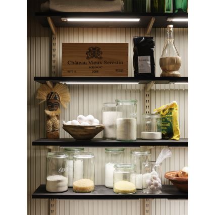 Osram - LED φωτιστικό κάτω ντουλαπιού με αισθητήρα κίνησης και σούρουπου LINEAR LED/3,2W/3,7V 500 mAh 3000/4000/6500K 40 cm γκρι