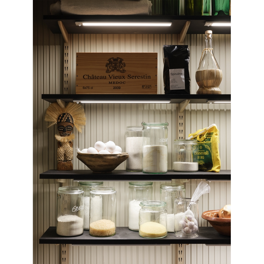 Osram - LED φωτιστικό κάτω ντουλαπιού με αισθητήρα κίνησης και σούρουπου LINEAR LED/3,2W/3,7V 500 mAh 3000/4000/6500K 40 cm γκρι