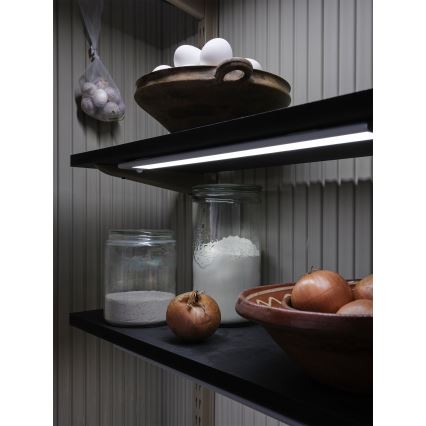 Osram - LED φωτιστικό κάτω ντουλαπιού με αισθητήρα κίνησης και λυκόφωτος LINEAR LED/4W/3,7V 1500 mAh 3000/4000/6500K 60 cm γκρι
