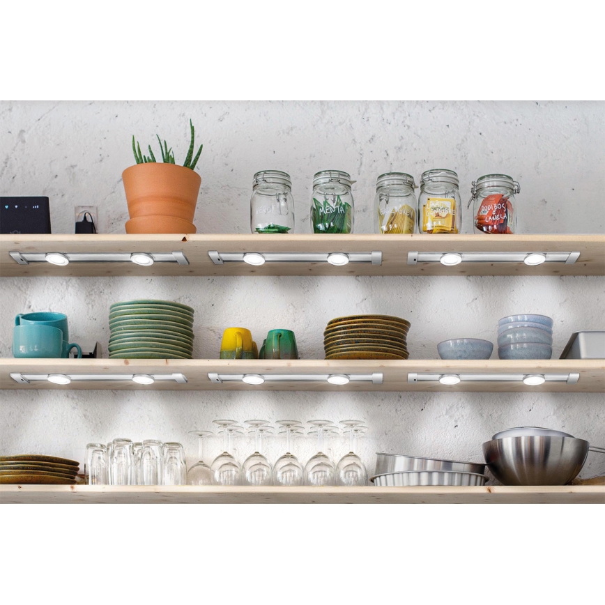 Osram - Ρυθμιζόμενο LED φωτιστικό κάτω ντουλαπιού με αισθητήρα κίνησης LINEAR MAGNET LED/7W/230V 4000K 40 cm λευκό