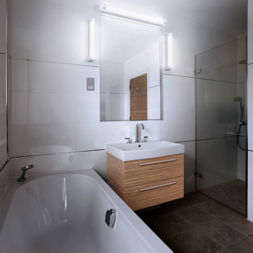 Osram - LED ρυθμιζόμενο φωτιστικό για καθρέφτη μπάνιου ORBIS TUBE LED/12W/230V 3000/4000K 60 cm IP44 λευκό