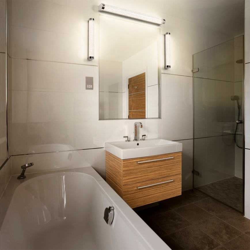 Osram - LED Ρυθμιζόμενο φωτιστικό καθρέφτη μπάνιου ORBIS TUBE LED/12W/230V 3000/4000K 60 cm IP44 ματ χρώμιο