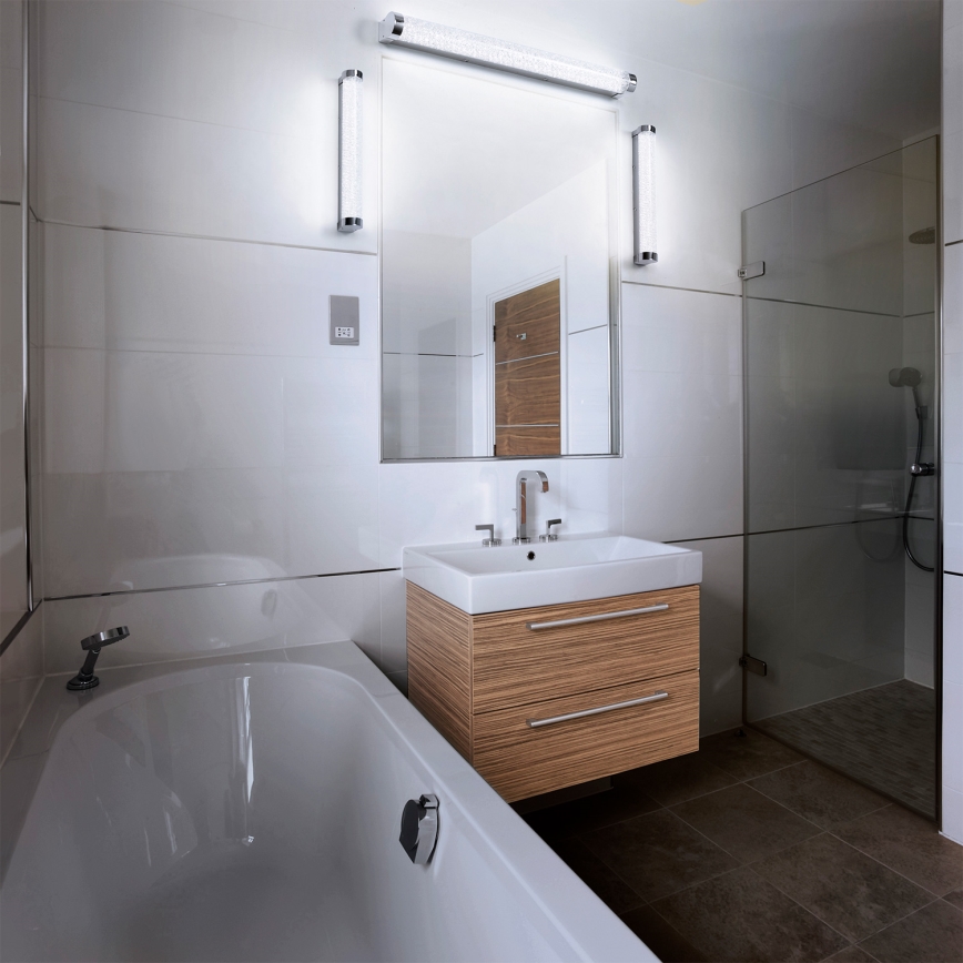 Osram - LED Ρυθμιζόμενο φωτιστικό καθρέφτη μπάνιου ORBIS TUBE LED/12W/230V 3000/4000K 60 cm IP44 ματ χρώμιο