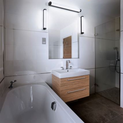 Osram - Ρυθμιζόμενο LED φωτιστικό καθρέφτη μπάνιου ORBIS TUBE LED/12W/230V 3000/4000K 60 cm IP44 μαύρο