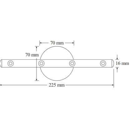 Osram - LED φωτιστικό νυκτός LEDSTIXX LED/0,6W/3xAAA