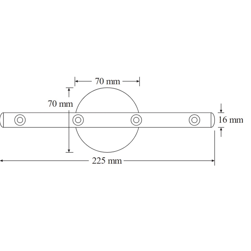 Osram - LED φωτιστικό νυκτός LEDSTIXX LED/0,6W/3xAAA