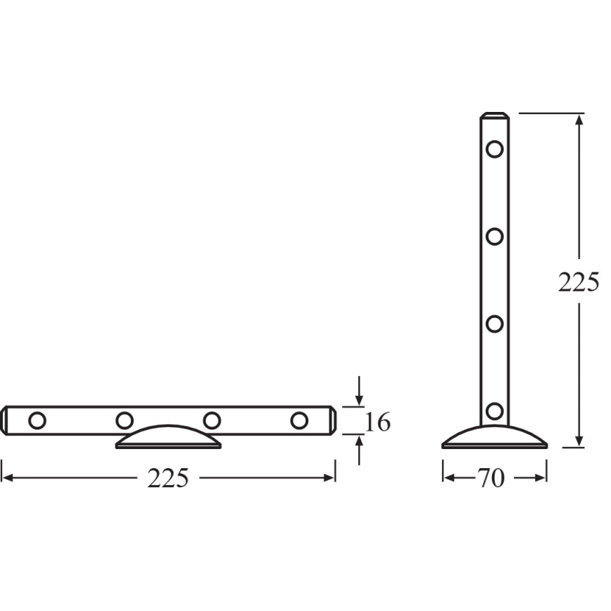 Osram - LED φωτιστικό νυκτός LEDSTIXX LED/0,6W/3xAAA