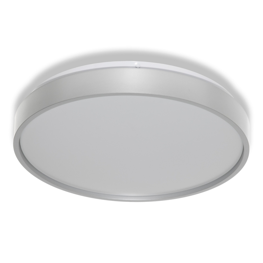 Osram - LED φωτιστικό οροφής με αισθητήρα λυκόφωτος CEILING LUXO LED/18W/230V διάμ. 32 cm ασημί
