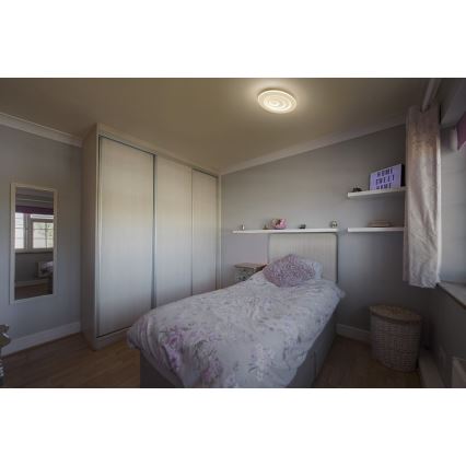 Osram - LED φωτιστικό οροφής ORBIS SPIRAL LED/38W/230V, διάμ. 36,5 εκ., λευκό