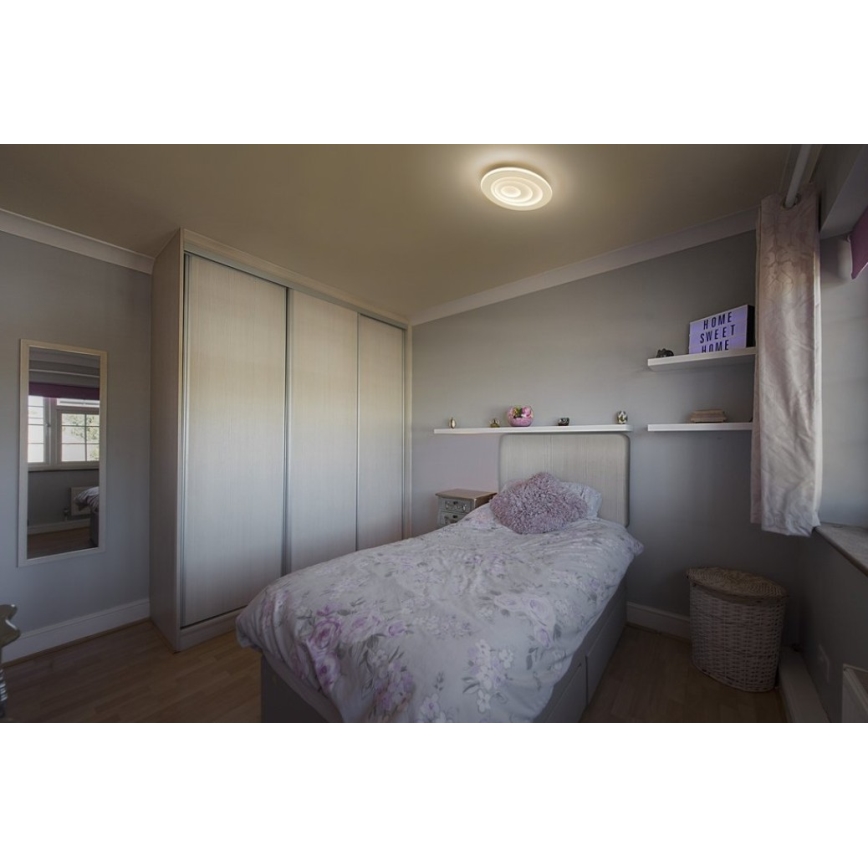 Osram - LED φωτιστικό οροφής ORBIS SPIRAL LED/38W/230V, διάμ. 36,5 εκ., λευκό