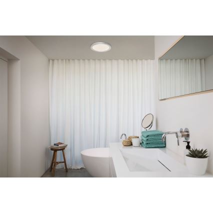 Osram - Φωτιστικό οροφής LED για μπάνιο ORBIS DISC LED/22W/230V 3000/4000K Ø 30 εκ. IP44 ματ χρώμιο