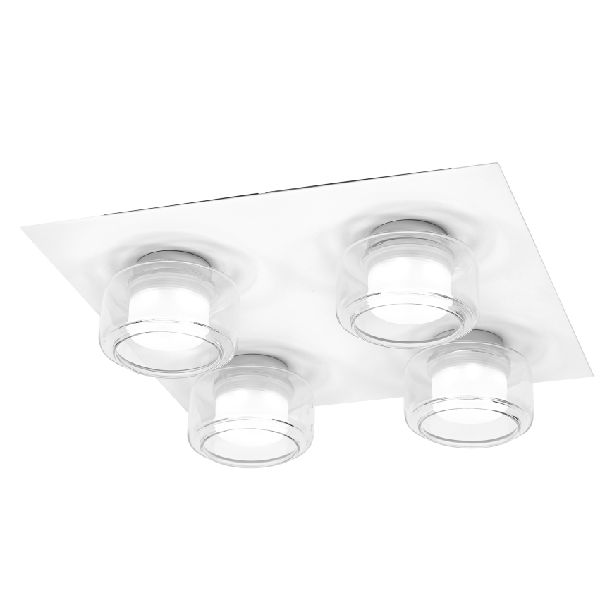 Osram - LED φωτιστικό οροφής για μπάνιο ORBIS FLAME 4xLED/5,5W/230V 3000/4000K IP44 λευκό