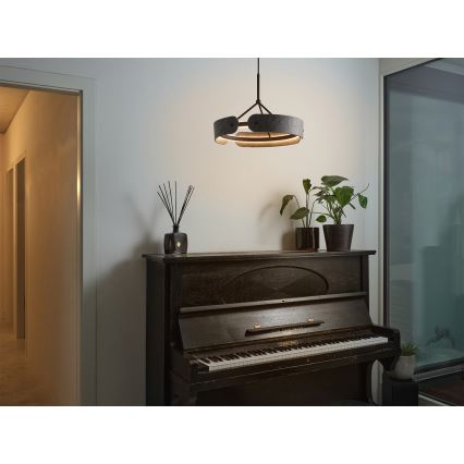 Osram - LED κρεμαστό φωτιστικό σε καλώδιο DECOR CURVE LED/33W/230V γκρι