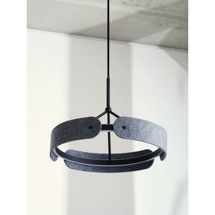 Osram - LED κρεμαστό φωτιστικό σε καλώδιο DECOR CURVE LED/33W/230V γκρι