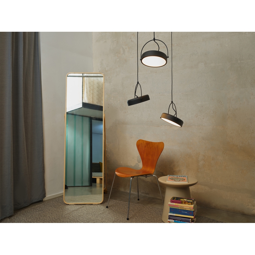 Osram - LED κρεμαστό φωτιστικό με καλώδιο ανάρτησης DECOR PUCK 3xLED/12W/230V μαύρο