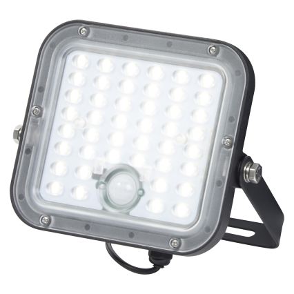 Osram - Ηλιακός ρυθμιζόμενος προβολέας LED με αισθητήρα ENDURA LED/10W/4,2V 4000K IP65 μαύρο + τηλεχειριστήριο
