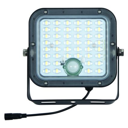Osram - Ηλιακός ρυθμιζόμενος προβολέας LED με αισθητήρα ENDURA LED/10W/4,2V 4000K IP65 μαύρο + τηλεχειριστήριο