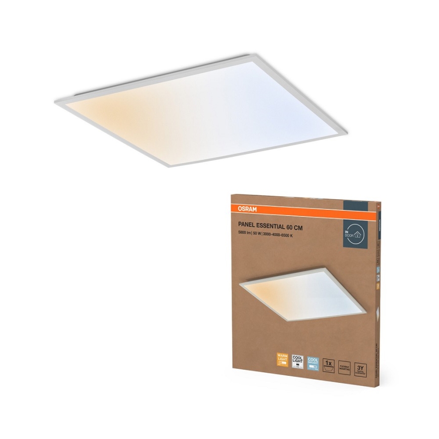 Osram - LED πάνελ για ψευδοροφές PANEL ESSENTIAL LED/50W/230V 3000/4000/6500K 60x60 cm λευκό