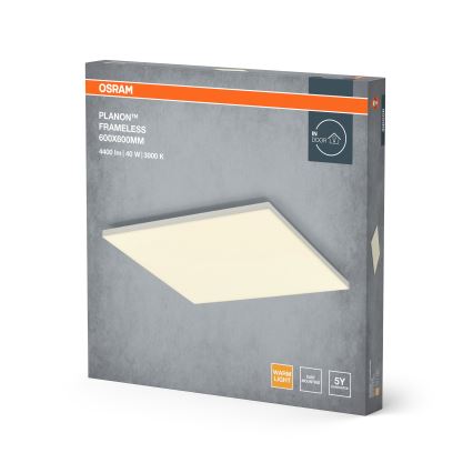 Osram - LED πάνελ επιφανειακής τοποθέτησης PLANON LED/40W/230V 3000K 60x60 cm λευκό