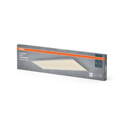 Osram - LED πάνελ επιφανειακής τοποθέτησης PLANON LED/40W/230V 4000K 30x120 cm λευκό