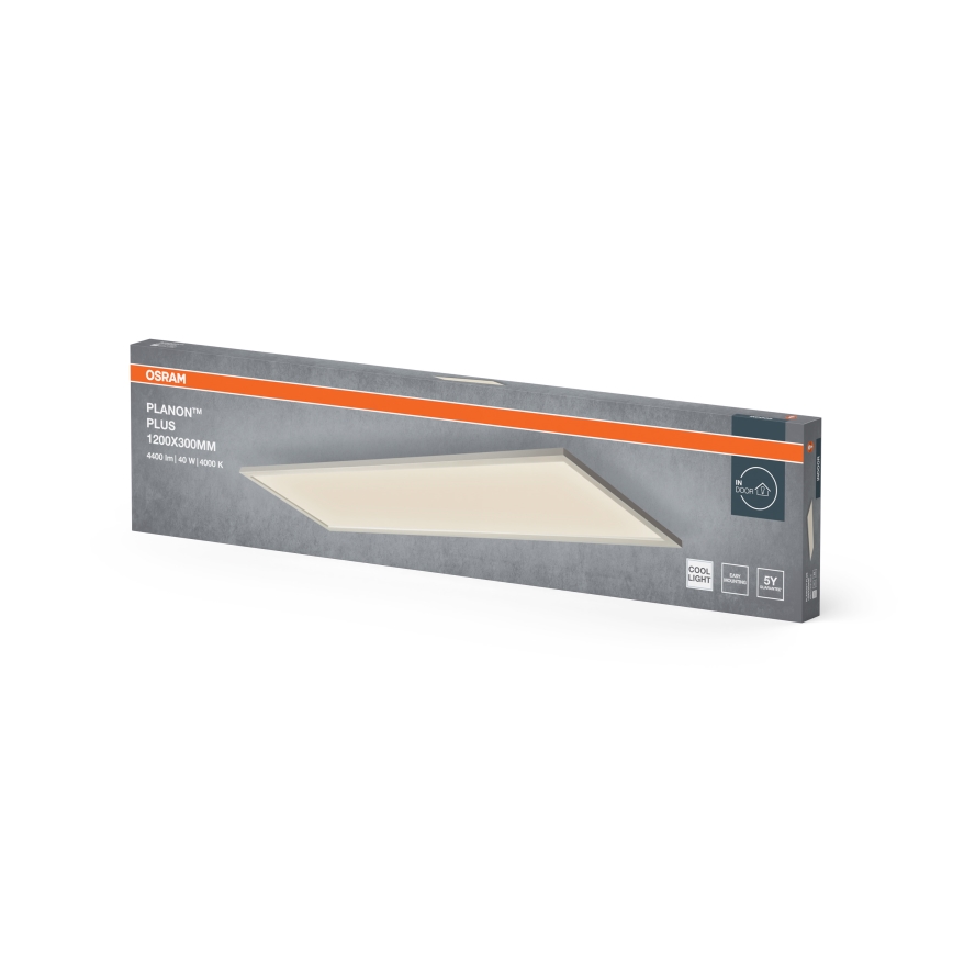 Osram - LED πάνελ επιφανειακής τοποθέτησης PLANON LED/40W/230V 4000K 30x120 cm λευκό