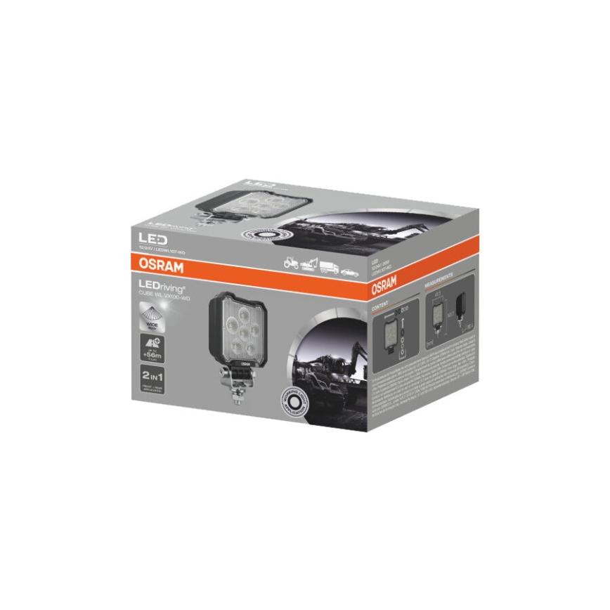 Osram - Προβολέας LED για οχήματα LEDRIVING WL VX100-WD LED/20W/12/24V IP69 6000K