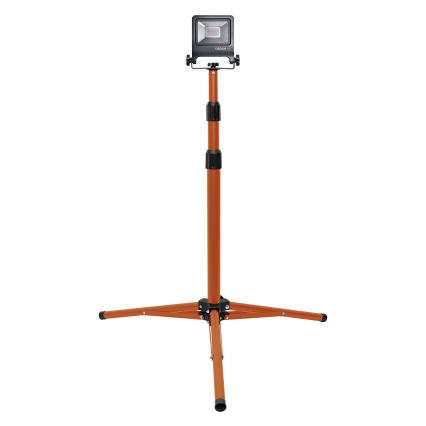 Osram - LED προβολέας με τρίποδο TRIPOD LED/20W/230V 4000K IP65 πορτοκαλί