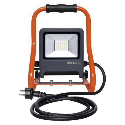 Osram - LED προβολέας με βάση R-STAND LED/30W/230V 4000K P44 πορτοκαλί