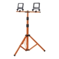 Osram - LED προβολέας με βάση TRIPOD 2xLED/20W/230V 4000K IP65 πορτοκαλί/ανθρακί
