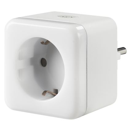 Osram - Ρυθμιζόμενη LED πρίζα SCHUKO SMART+ NIGHTLIGHT με ενσωματωμένο φωτισμό, 3680W/230V, Wi-Fi