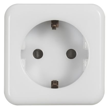 Osram - Ρυθμιζόμενη LED πρίζα SCHUKO SMART+ NIGHTLIGHT με ενσωματωμένο φωτισμό, 3680W/230V, Wi-Fi