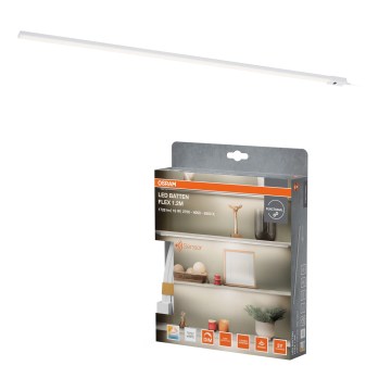Osram - LED ρυθμιζόμενο φωτιστικό κάτω από ντουλάπια με αισθητήρα κίνησης BATTEN LED/16W/230V 2700/4000/6500K 119,1 cm λευκό