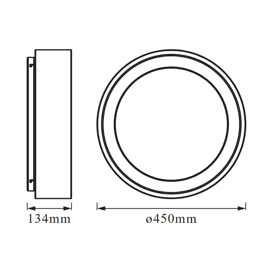 Osram - LED Ρυθμιζόμενο φωτιστικό οροφής SMART+ CYLINDER LED/24W/230V 3000K-6500K Wi-Fi