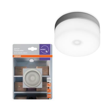 Osram - Ρυθμιζόμενο LED φωτιστικό προσανατολισμού DOT-IT LED/0,45W/5V 500 mAh λευκό