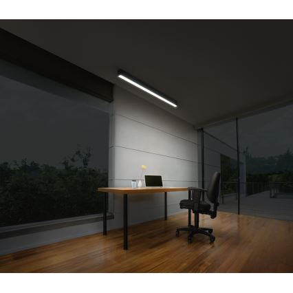 Osram - Ρυθμιζόμενο LED φωτιστικό οροφής OFFICE LINE LED/11/20/30W/230V 4000K 112,6 cm μαύρο