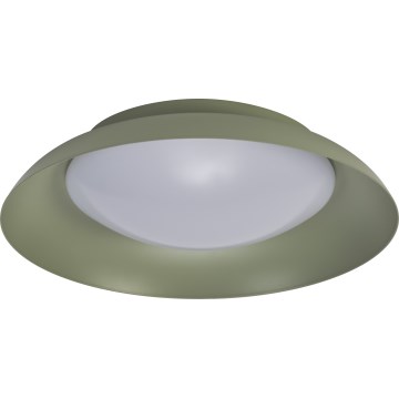 Osram - LED Ρυθμιζόμενο φωτιστικό οροφής PLATE LED/19W/230V Ø 31 cm πράσινο