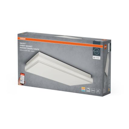 Osram - SMART+ MAGNET ρυθμιζόμενο φωτιστικό οροφής LED/42W/230V 30x60 cm 3000-6500K Wi‑Fi