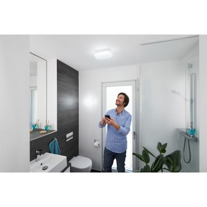 Osram - Ρυθμιζόμενο LED φωτιστικό οροφής για μπάνιο SMART+ AQUA LED/12W/230V 3000-6500K IP44 Wi-Fi