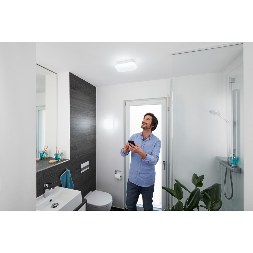 Osram - Ρυθμιζόμενο LED φωτιστικό οροφής για μπάνιο SMART+ AQUA LED/12W/230V 3000-6500K IP44 Wi-Fi