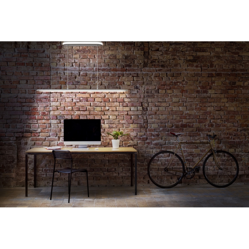 Osram - Ρυθμιζόμενο LED κρεμαστό φωτιστικό σε καλώδιο OFFICE LINE LED/57W/230V 4000K 100 cm CRI 90 λευκό