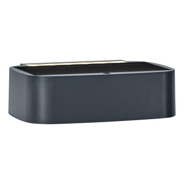 Osram - LED ρυθμιζόμενο ηλιακό επιτοίχιο φωτιστικό ENDURA STYLE LED/7,6W/4,2V 2000 mAh IP65 ανθρακί