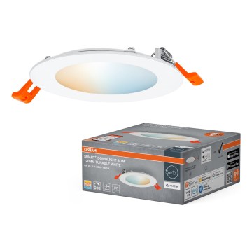 Osram - LED Ρυθμιζόμενο εντοιχισμένο φωτιστικό SMART+ DOWNLIGHT LED/8W/230V 3000-6500K Wi-Fi