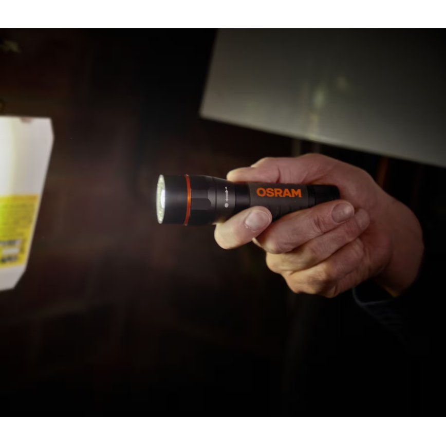 Osram - Φακός LED με ρύθμιση φωτεινότητας LEDINSPECT TORCH 450 ESSENTIAL LED/6W/3xAAA IP44