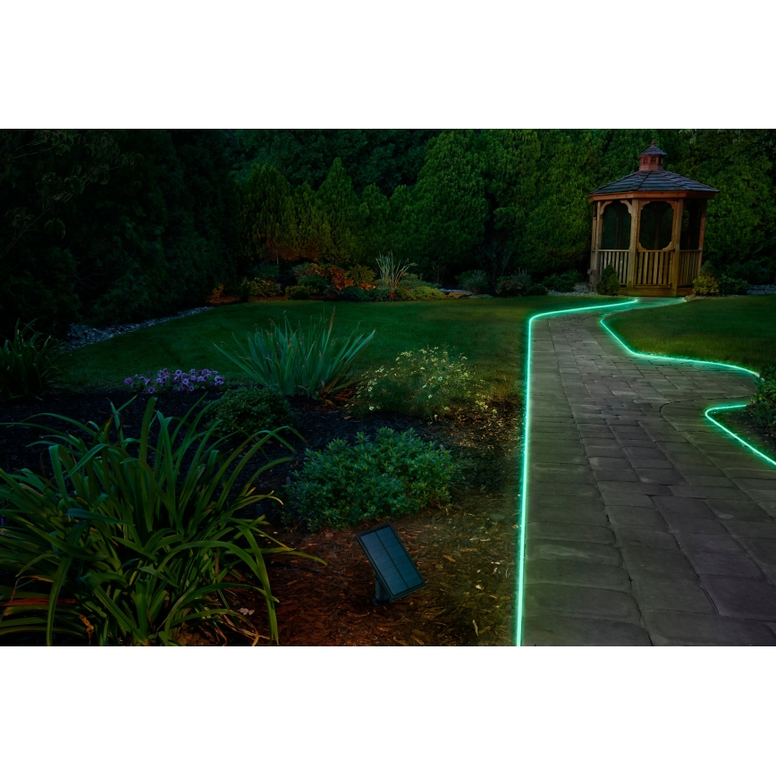 Osram - LED RGBW ρυθμιζόμενη ηλιακή ταινία FLEX MAGIC 3m LED/1,2W/3,7V 2000 mAh IP44 + τηλεχειριστήριο